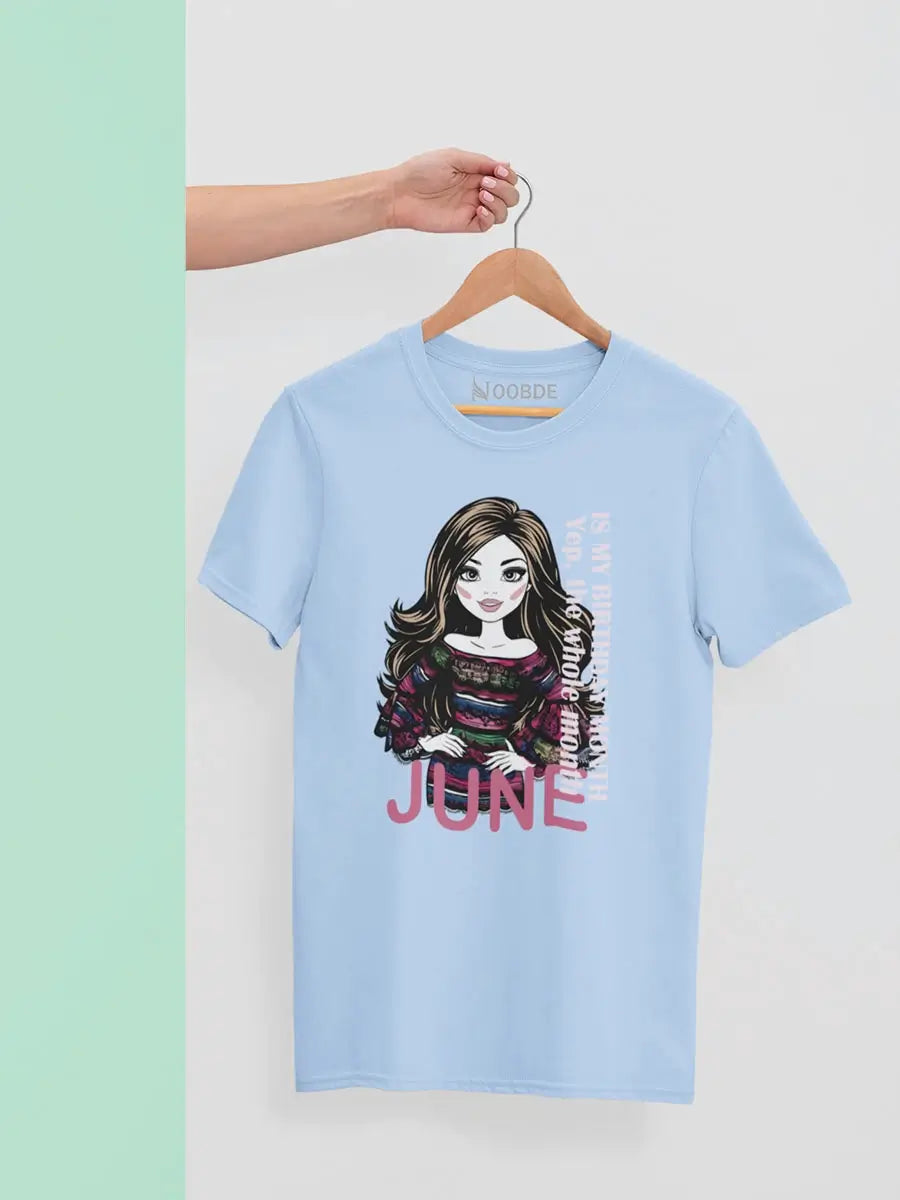 happy birthday june  t shirt